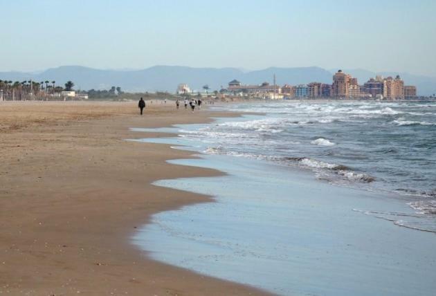 Suntimes Patacona Beach Apartment Valencia Bagian luar foto