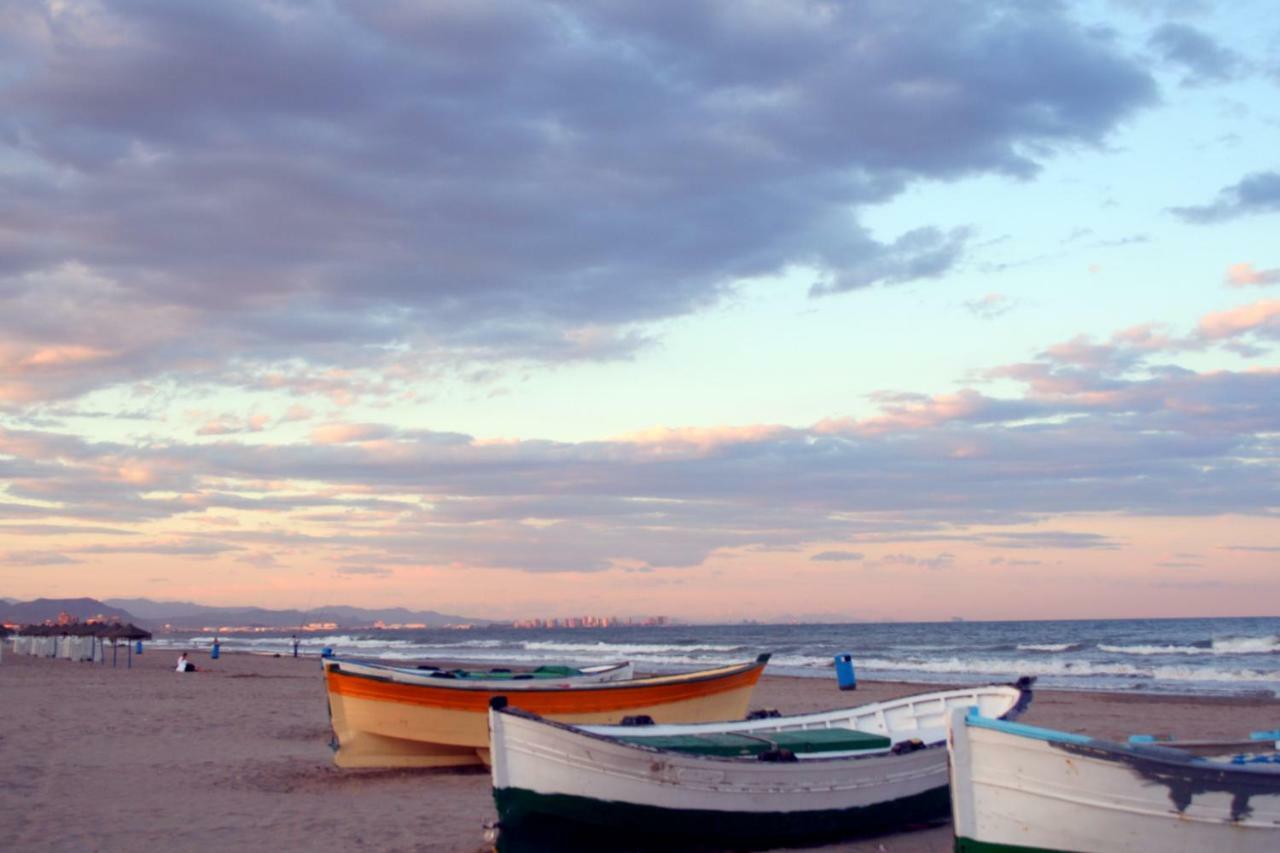 Suntimes Patacona Beach Apartment Valencia Bagian luar foto
